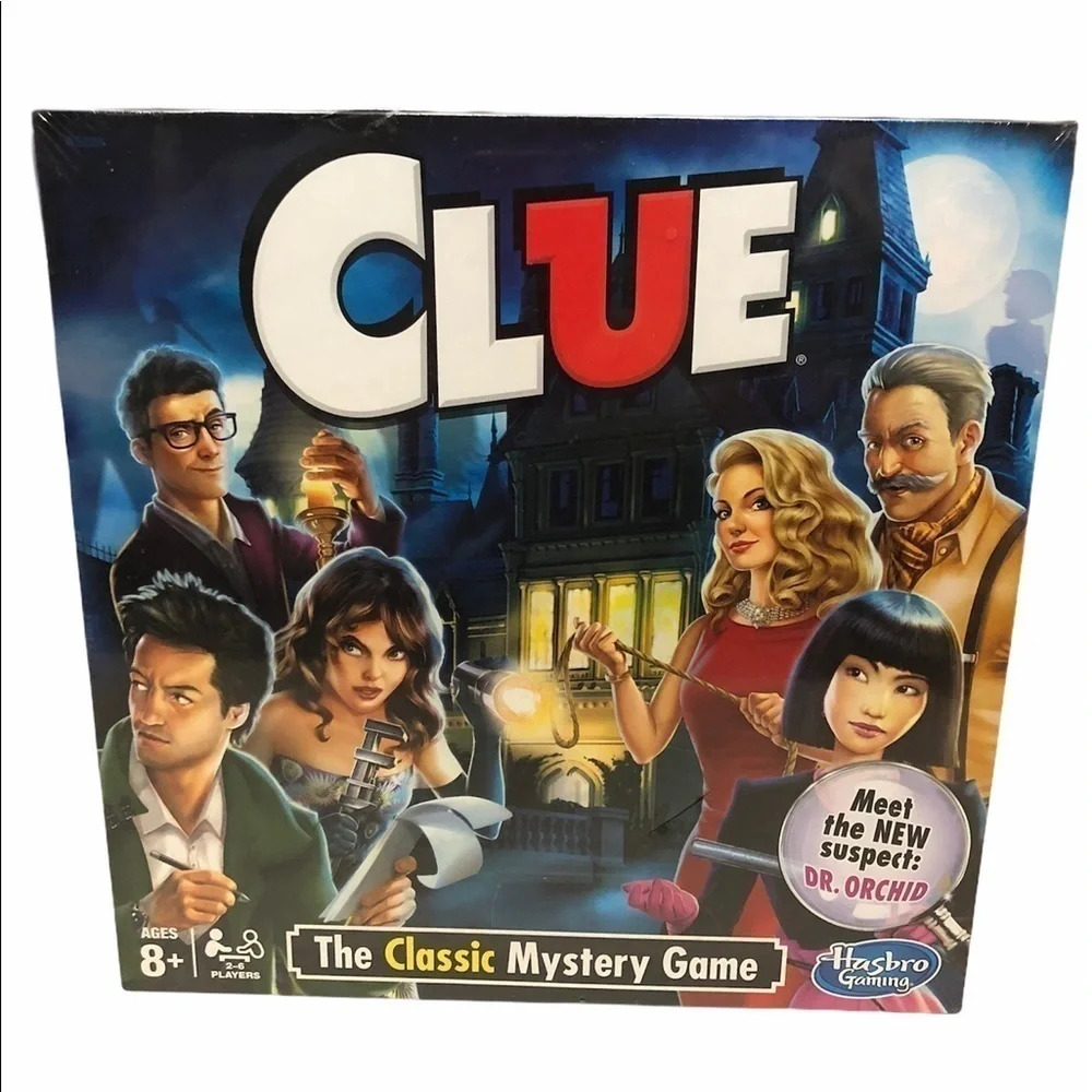 CLUE “The classic mystery game” board game NIB